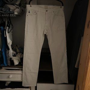 Men’s AG “The Graduate” Khakis (White)